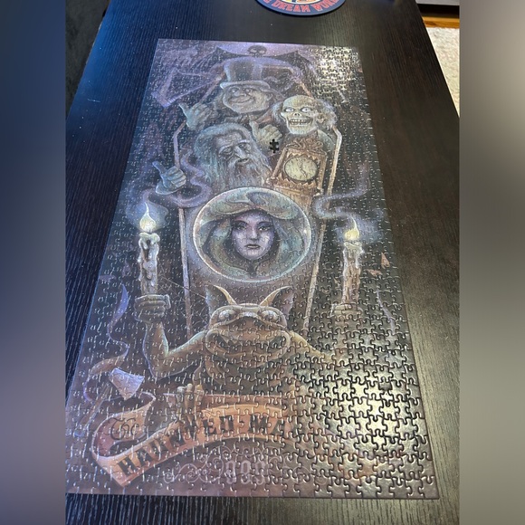 Disney Gallery Haunted Mansion 50th Anniversary Signature Puzzle 1000 Pcs - Picture 7 of 8